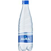 Вода газированная "AURA" 1 л